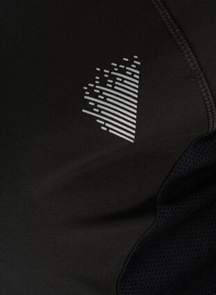 Træningsjakke med mesh , Black, Packshot image number 3