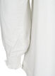 Bluse med flæsekrave, Vanilla, Packshot image number 3