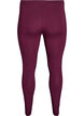 Basis leggings i viskose, M&oslash;rk Bordeaux, Packshot image number 1