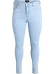Amy jeans med h&oslash;j talje og super slim fit, Bl&aring;, Packshot image number 0