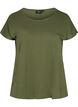T-shirt i bomuldsmix, Ivy Green, Packshot image number 0