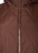 Let vatteret jakke med diamantquilt, Brun, Packshot image number 2