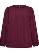 Bluse med glimmer, R&oslash;d, Packshot image number 0