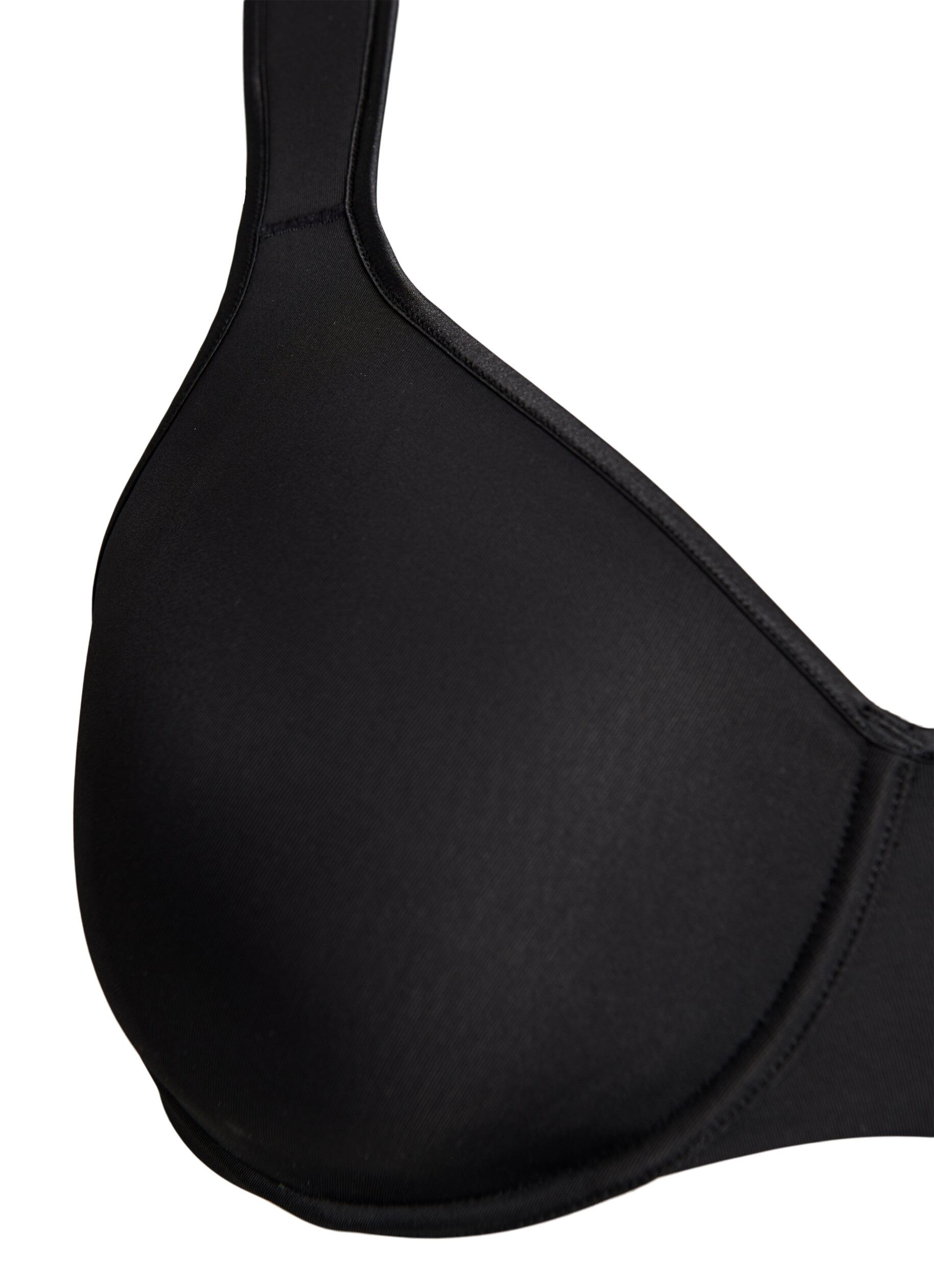 ZizziMinimizer bh med polstrede stropper, Sort, Packshot image number 2