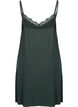 Natkjole med blondekant i viskose, Gr&oslash;n, Packshot image number 1