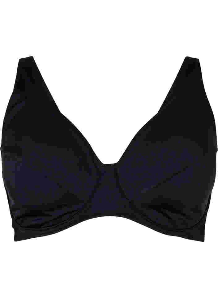Bikini bh med bøjle, Black, Packshot image number 0