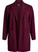 Lang blazer med lommer, R&oslash;d, Packshot image number 0