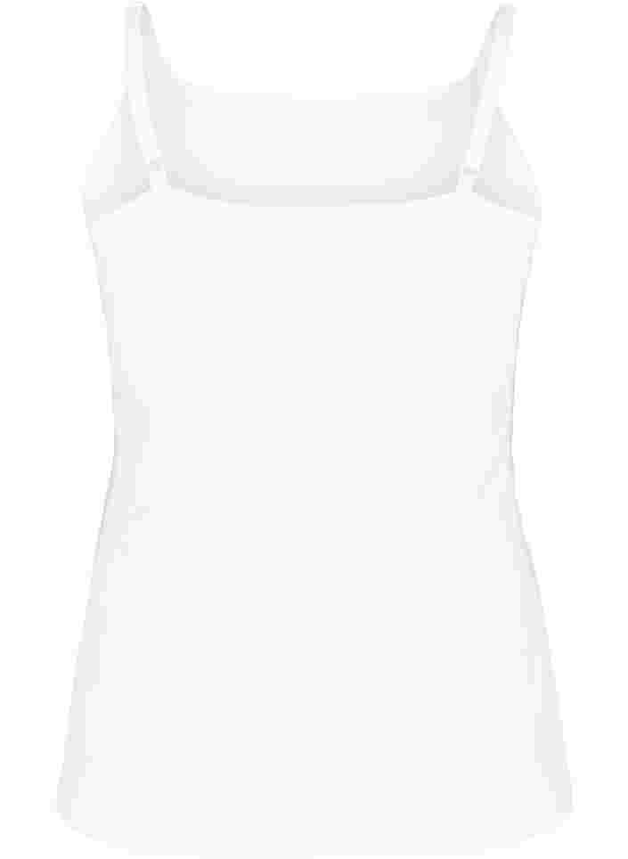 Graviditets top med ammefunktion, White, Packshot image number 1