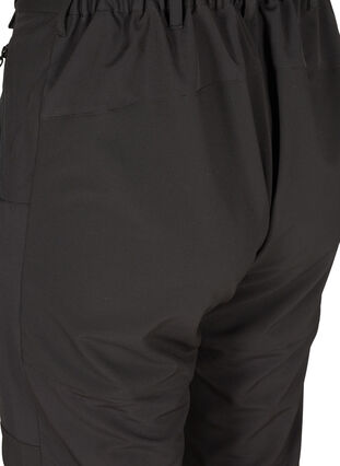 Hiking bukser med lommer, Black, Packshot image number 3