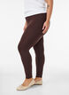 Basis leggings i viskose, Brun, Model image number 0