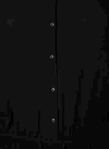 Jumpsuit i viskose med korte ærmer, Black, Packshot image number 2