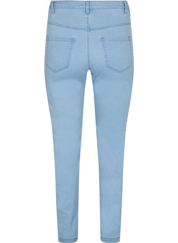 Slim fit Emily jeans med normal talje, Ex Lt Blue, Packshot image number 1