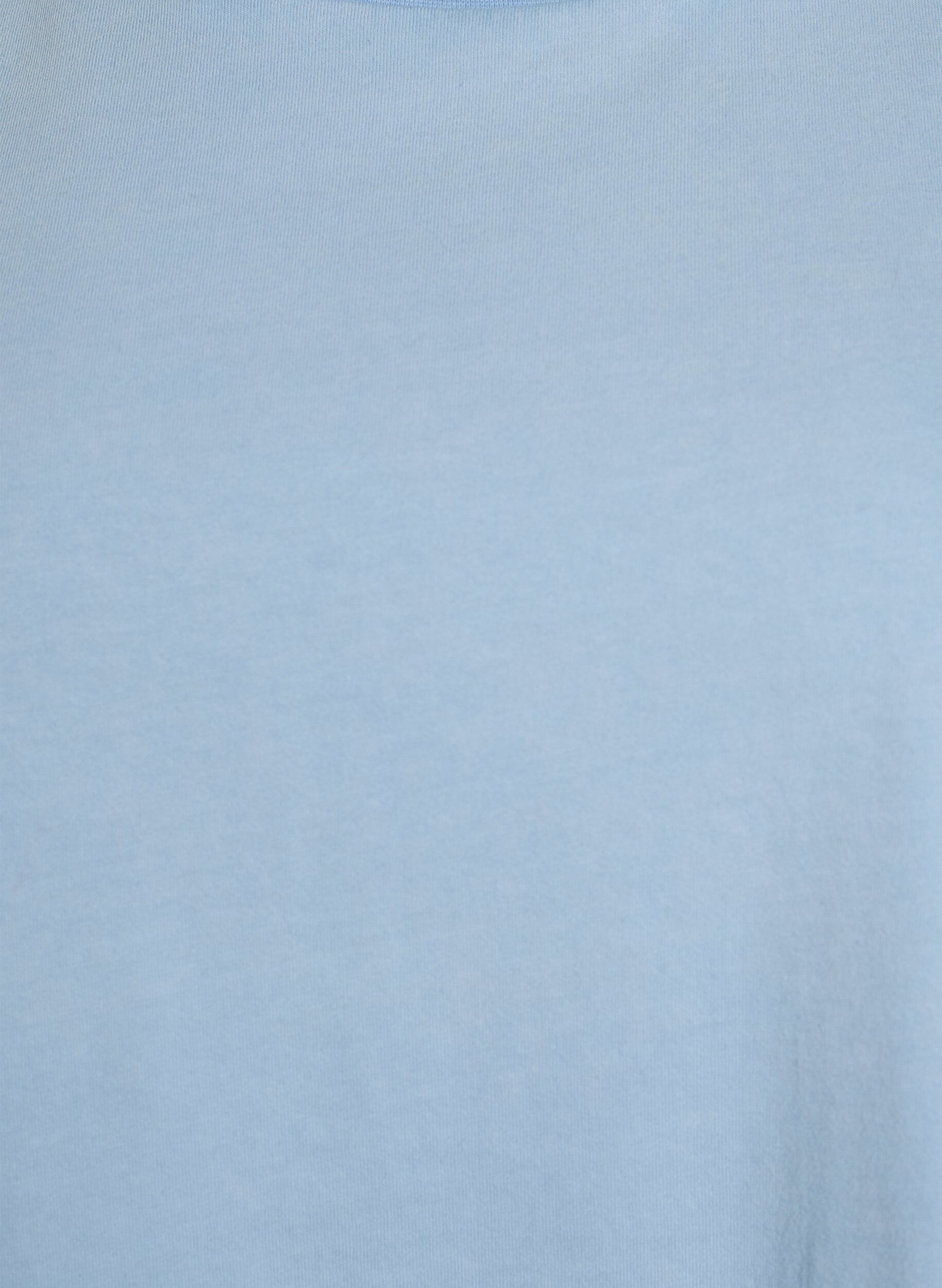 ZizziT-shirt i &oslash;kologisk bomuld med grafisk udtryk, Bl&aring;, Packshot image number 2