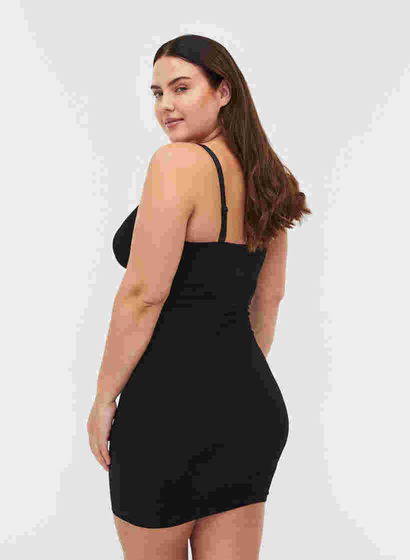 Shapewear kjole med tynde stropper, Black, Model image number 2