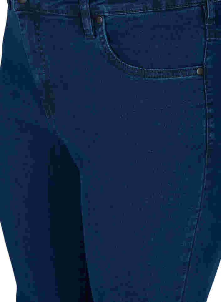 Højtaljede super slim Amy jeans, Dark blue, Packshot image number 2