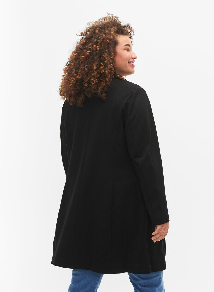 Lang blazer, Black, Model image number 1