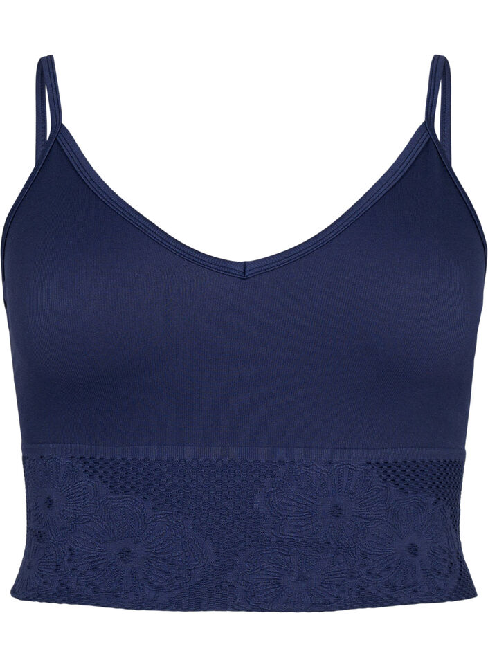 Seamless bh top, Peacoat ASS, Packshot image number 0