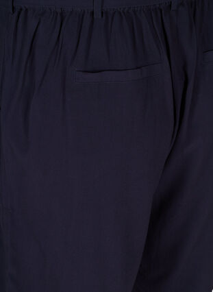 Lange shorts i viskose, Night Sky, Packshot image number 3