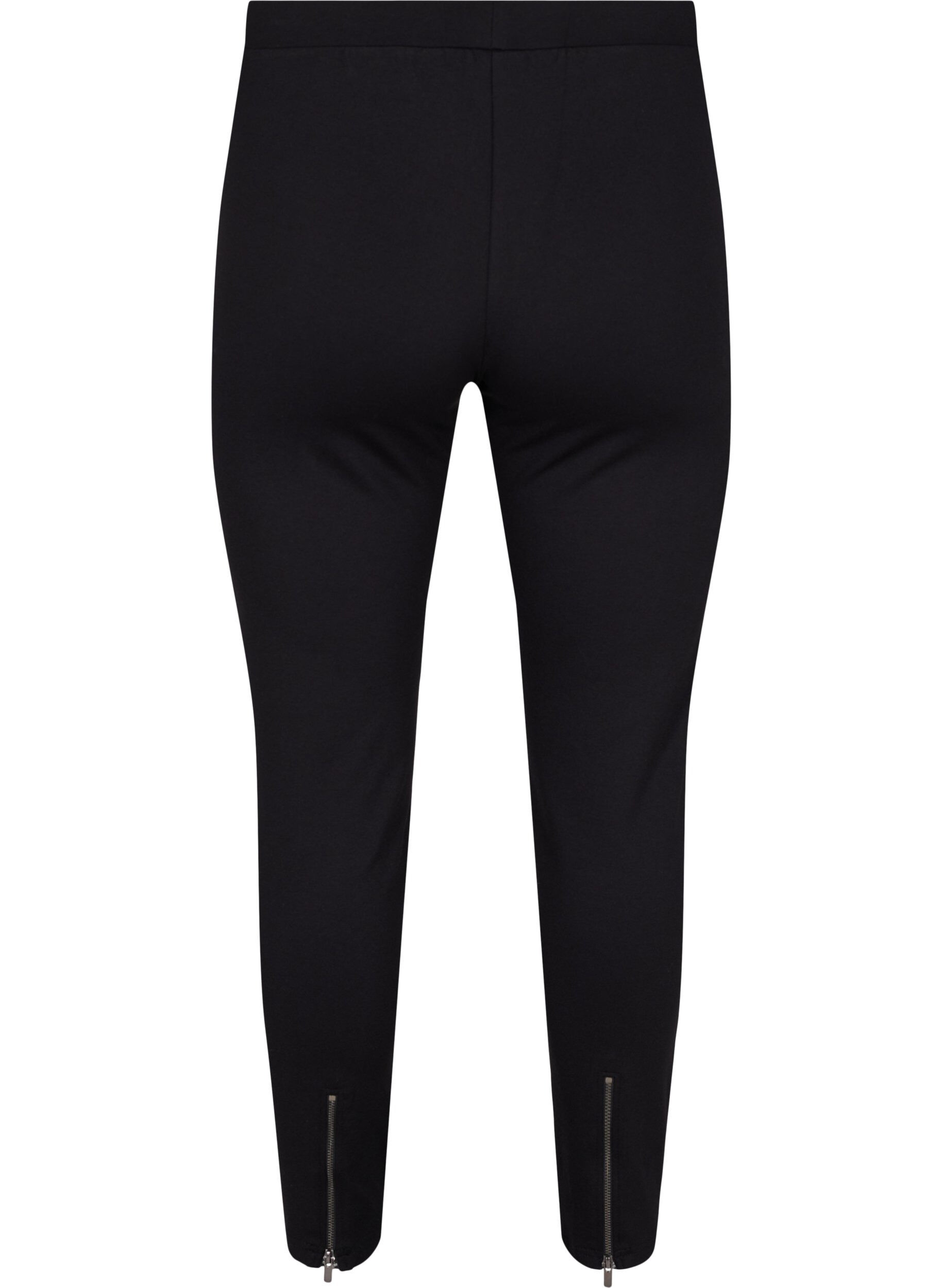 Zizzi Leggings med lynl&aring;s, Black, Packshot image number 1