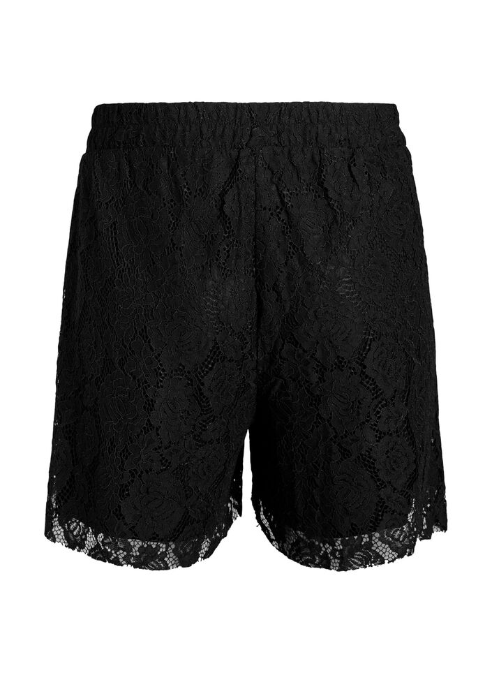 Løse blonde shorts, Sort, Packshot image number 1