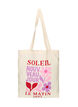 Totebag med print, R&oslash;d, Packshot image number 0