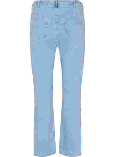 Ekstra højtaljet Megan jeans , Light blue, Packshot image number 1