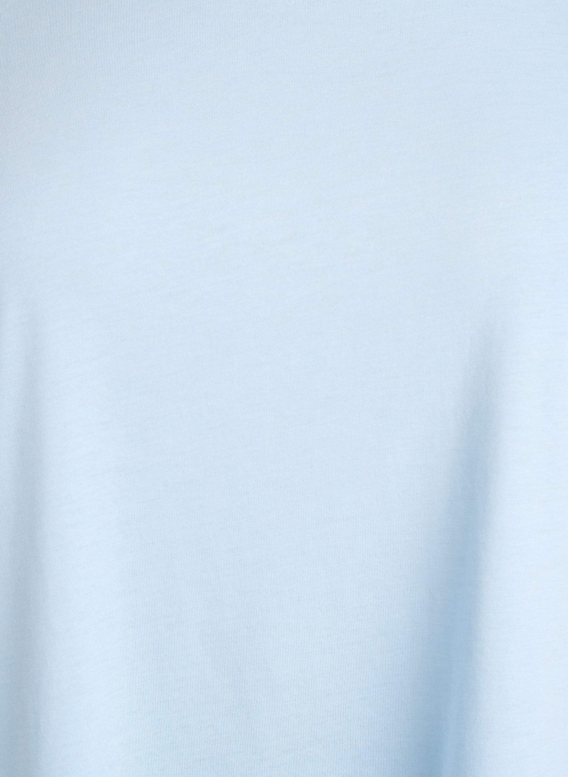 ZizziKort&aelig;rmet t-shirt i bomuldsblanding, Bl&aring;, Packshot image number 2