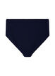 Bikinitrusse med h&oslash;j talje og struktur, Bl&aring;, Packshot image number 1