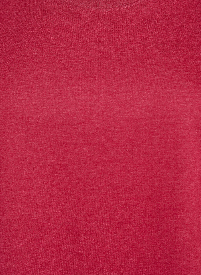 Sweatshirt med rund hals, R&oslash;d, Packshot image number 2