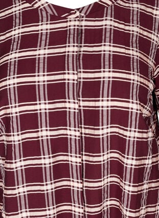 Langærmet tunika med ternet print, Port Royal Check, Packshot image number 2