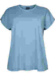 Kortærmet trænings t-shirt, Smoke Blue