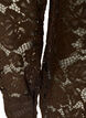 Blondeskjorte med perleknapper, Brun, Packshot image number 3