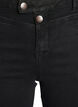 Regular fit Gemma jeans med h&oslash;j talje, Sort, Packshot image number 2