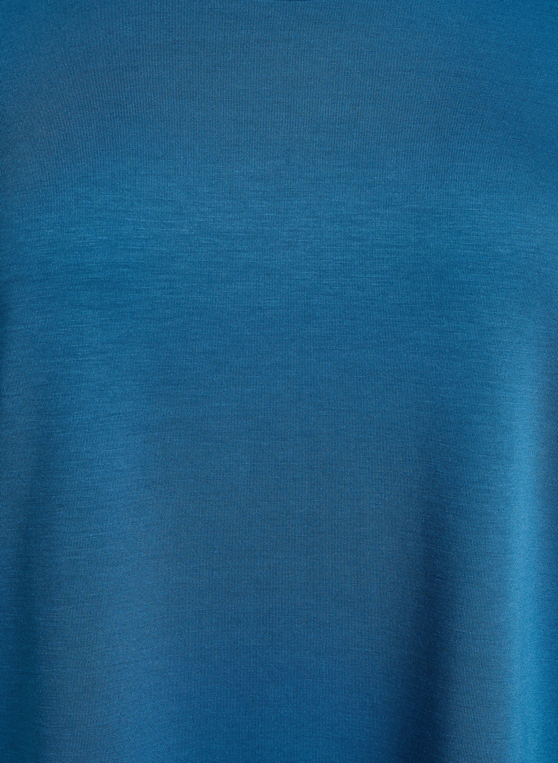 ZizziT-shirt i modalmix, Bl&aring;, Packshot image number 2