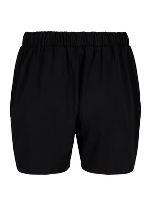 FLASH - Løse shorts med lommer, Black, Packshot image number 1