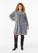 Pailletkjole med sløjfedetalje, Silver, Model image number 3