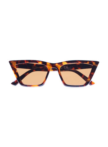 Solbriller med mønster, Brown, Packshot image number 0