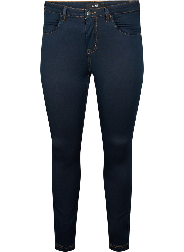 Zizzi AMY - Jeans slim fit - black/nero