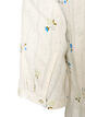 Bluse med print og 1/2 &aelig;rmer, Vanilla, Packshot image number 3