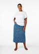 Basis t-shirt i bomuld med rund hals, Hvid, Model image number 1