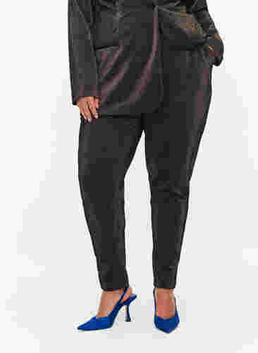 Maddison bukser med glimmer, Black w. Lurex, Model image number 2