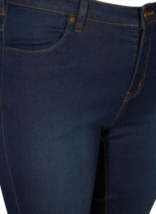 Slim fit Emily capri jeans, Blue denim, Packshot image number 2