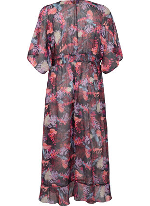 Strand kimono med print, Leaf AOP, Packshot image number 1