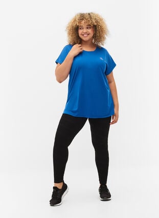 Kortærmet trænings t-shirt , Lapis Blue, Model image number 2