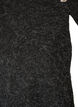 Cardigan i strik med rund hals og knaplukning, Gr&aring;, Packshot image number 2