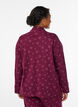 Bomulds pyjamas-skjorte med brystlomme, R&oslash;d, Model image number 2