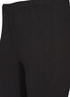 Leggings i bomuld med foer, Sort, Packshot image number 3