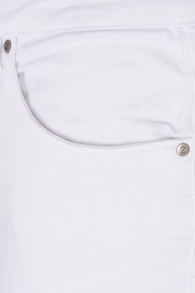 Slim fit Emily capri jeans, Bright White, Packshot image number 2