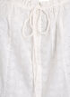 &AElig;rmel&oslash;s bluse med broderie anglaise og fl&aelig;ser, Vanilla, Packshot image number 2