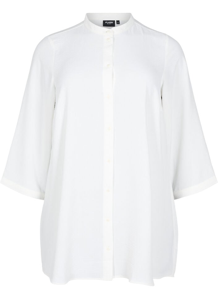 FLASH - Tunika med 3/4 ærmer, Vanilla, Packshot image number 0